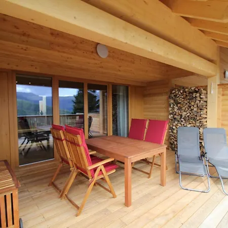 Auszeit Ferienhaus Für 6 Personen ,mit Großer Terrasse Und Panoramablick, -a1 Haus 436 B Mitte- Turracher Hohe